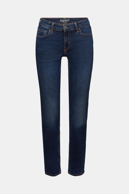 Genanvendt: Jeans med mellemhøj talje og lige ben