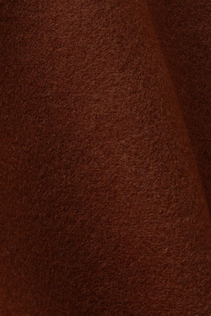 Dobbeltradet peacoat i uld, BARK, detail image number 6