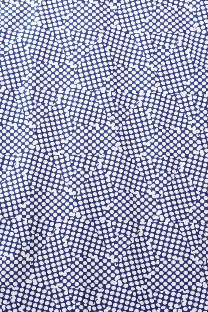 Mønstret skjorte, 100 % bomuld, WHITE, detail image number 4