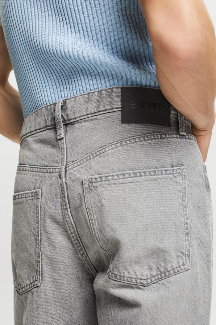 Straight jeans, GREY LIGHT WASHED, detail image number 3
