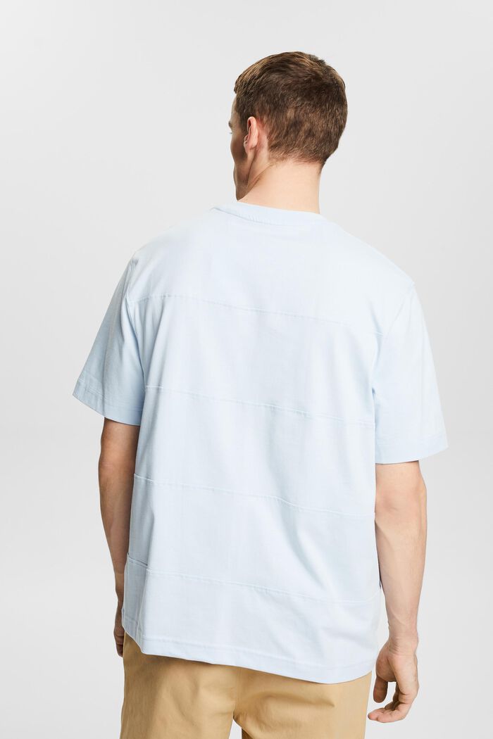 Langærmet T-shirt i økologisk bomuld, LIGHT BLUE, detail image number 2