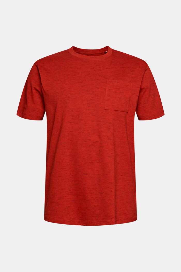 Jersey-T-shirt i bomuldsblanding