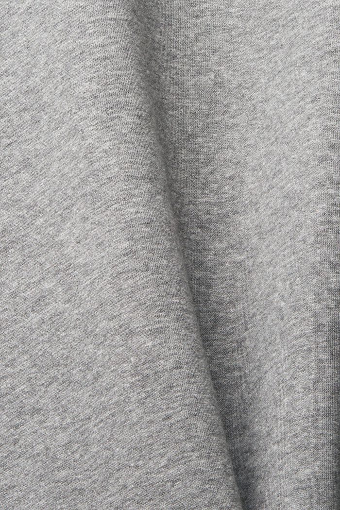 Sweatshirt med kulørt logobroderi, MEDIUM GREY, detail image number 5