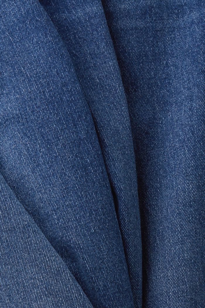 Dad jeans med høj talje, BLUE MEDIUM WASHED, detail image number 5