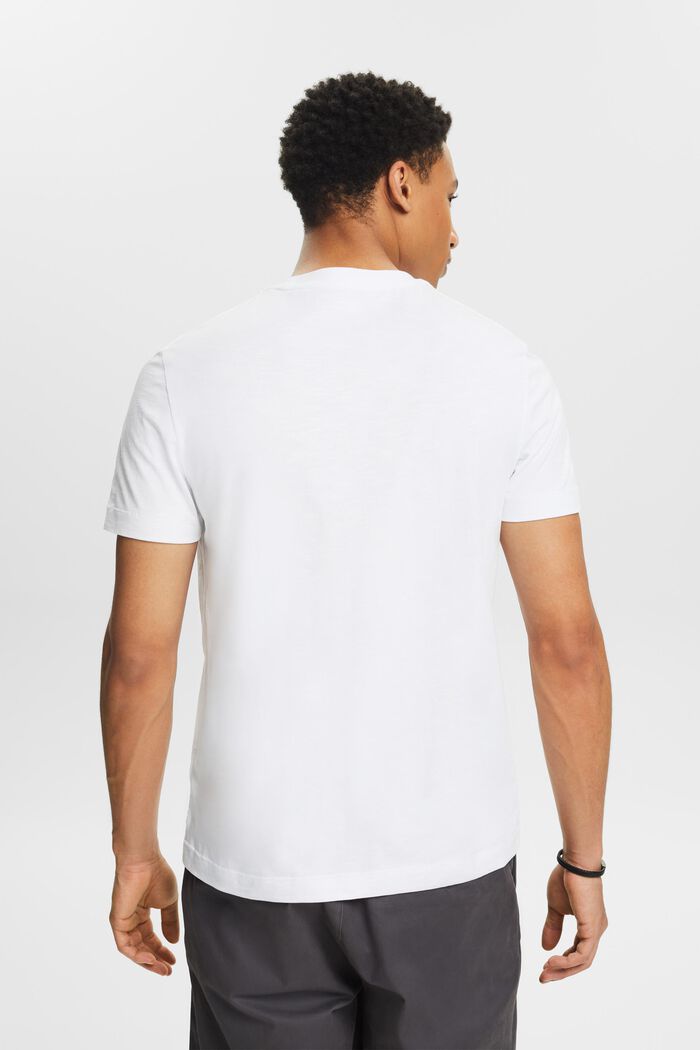 Slub-T-shirt, WHITE, detail image number 2