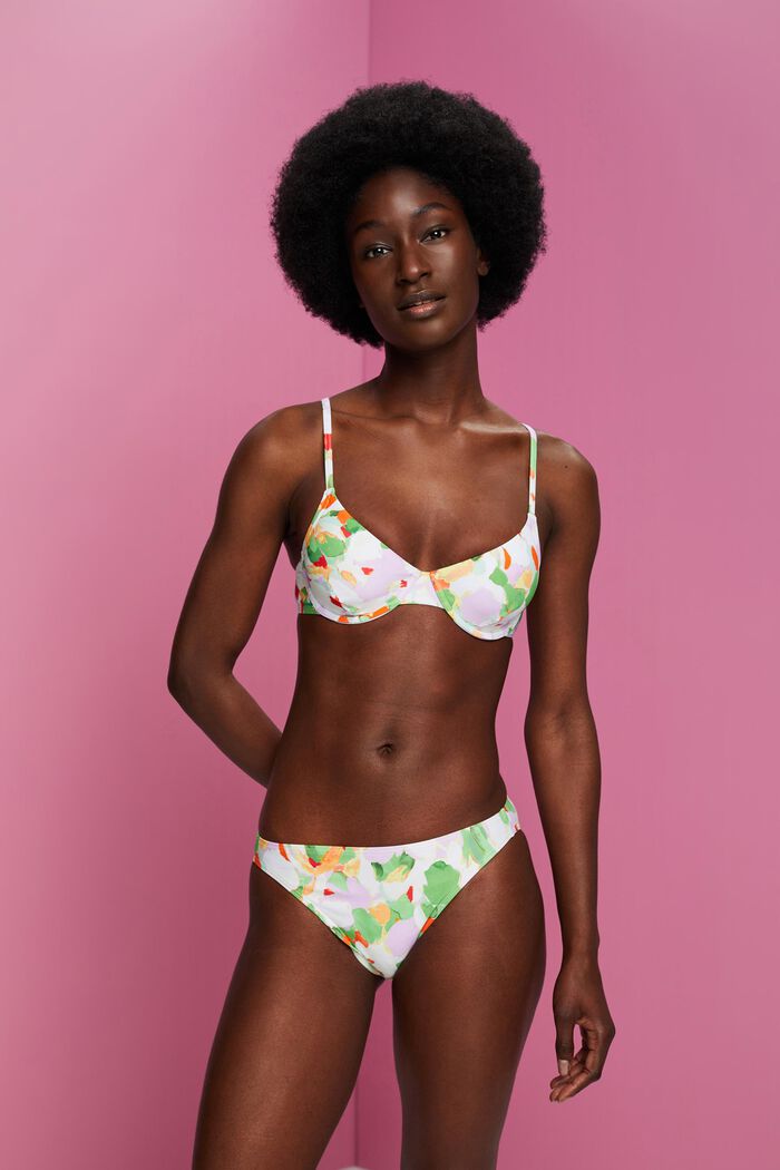 Genanvendt: bikinitop med bøjle, GREEN, detail image number 0