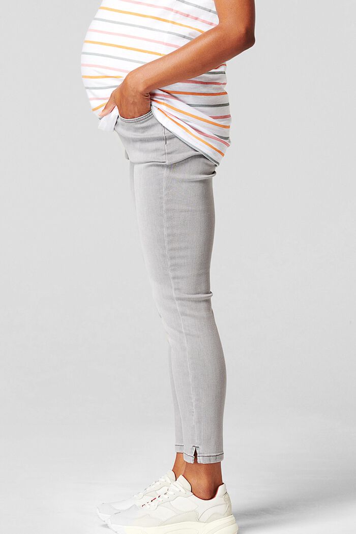 7/8- jeans med høj støttelinning, GREY DENIM, detail image number 3