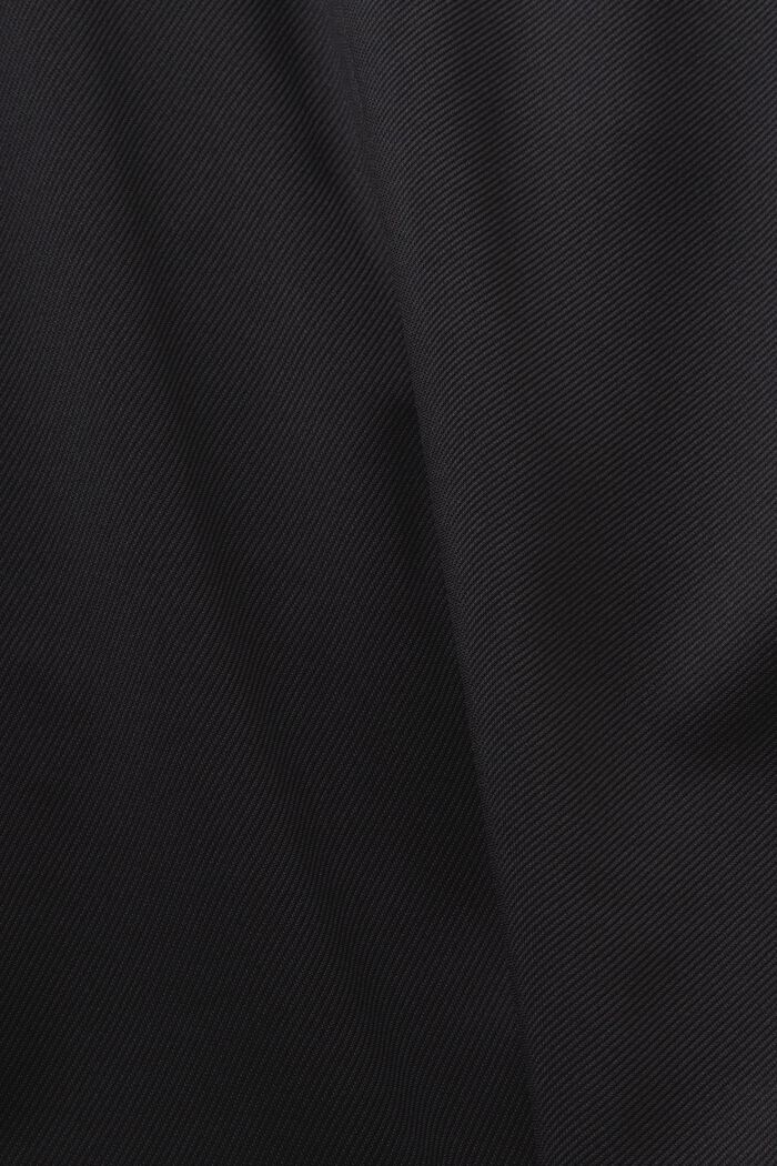 Enkeltradet twill-blazer, BLACK, detail image number 6