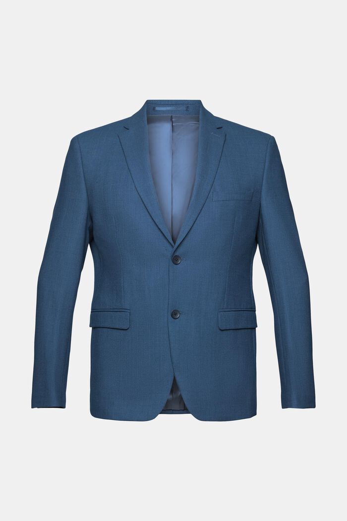 Miks og Match: Birdseye blazer, BLUE, detail image number 5