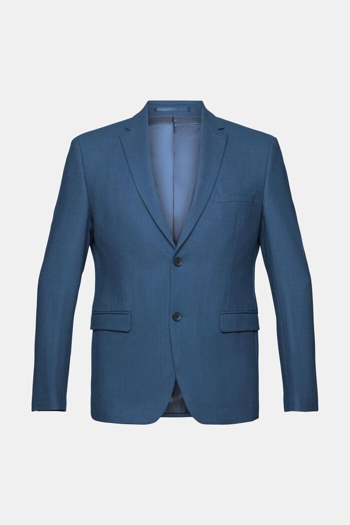 Miks og Match: Birdseye blazer, BLUE, detail image number 5