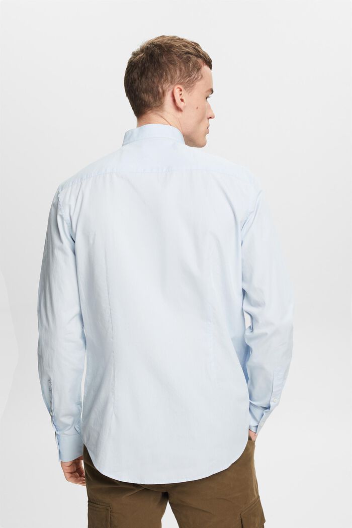 Skjorte med standkrave, LIGHT BLUE, detail image number 2