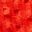 Seersucker-bluse med pufærmer, ORANGE RED, swatch