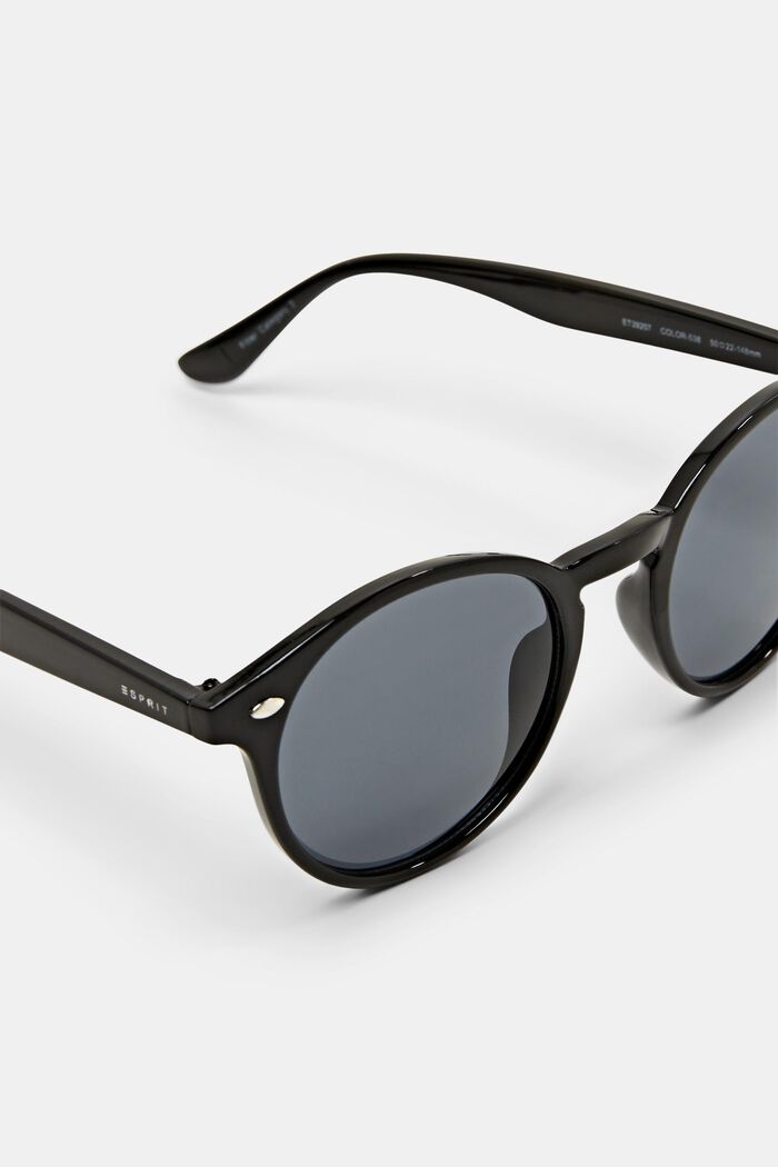 Solbriller med runde glas, BLACK, detail image number 1