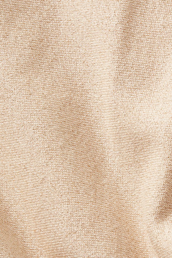 Sweater med flagermusærmer, LENZING™ ECOVERO™, GOLD, detail image number 5