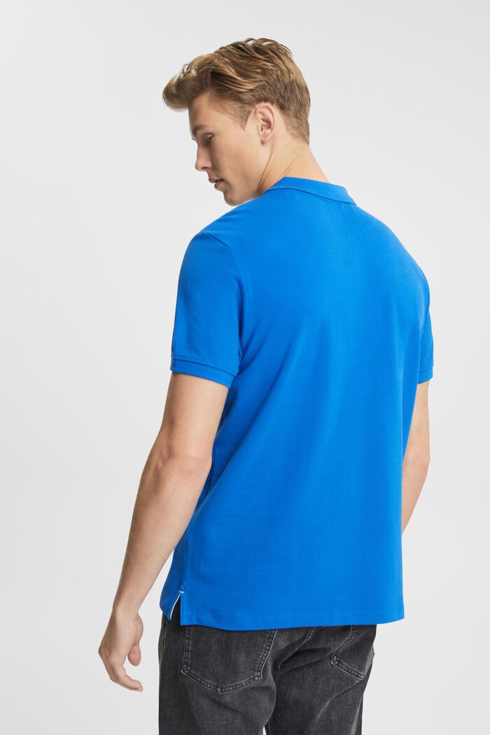 Poloshirt i slim fit, BLUE, detail image number 3