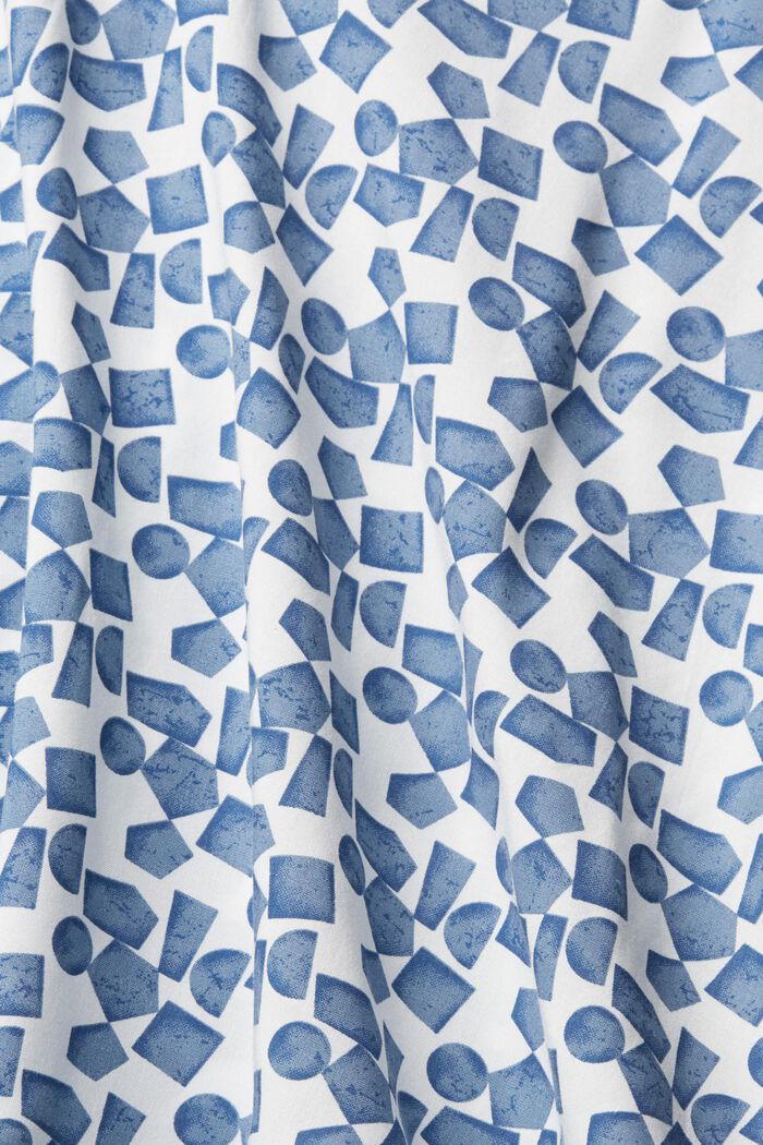 Bluse med mønster, LENZING™ ECOVERO™, PASTEL BLUE, detail image number 1