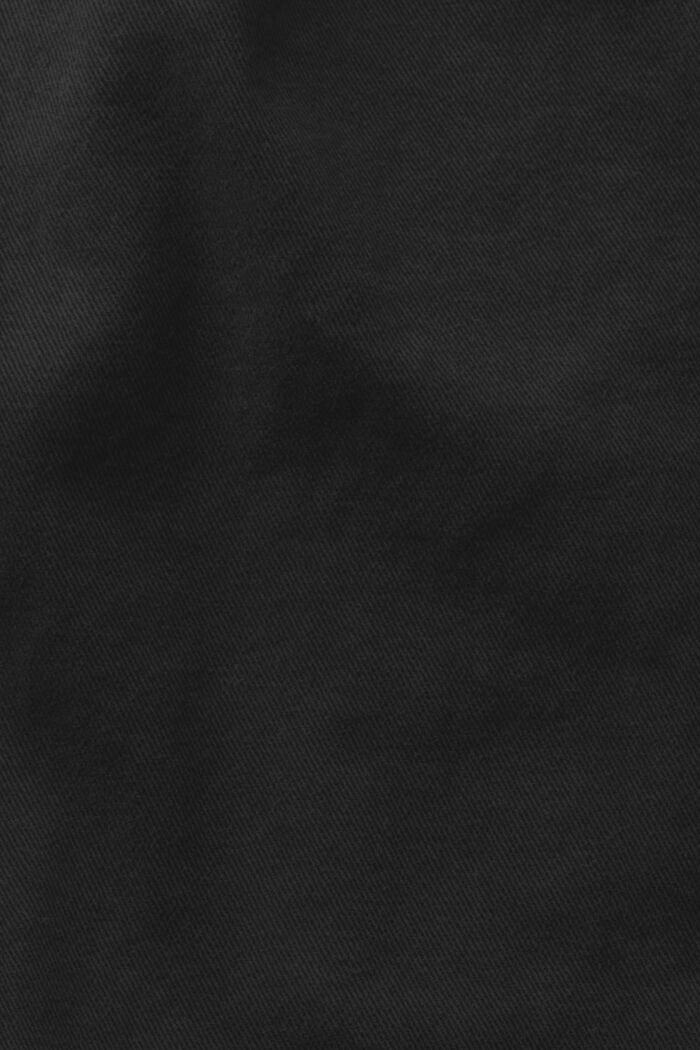 Mininederdel med bokslæg, BLACK, detail image number 4