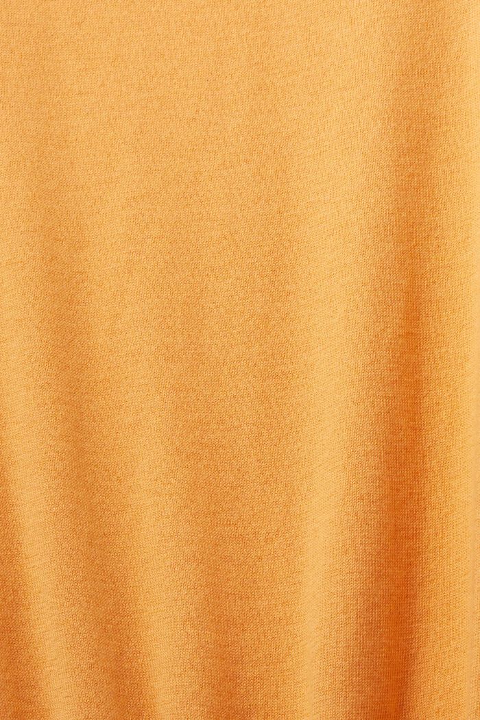 Tynd pullover i strik, GOLDEN ORANGE, detail image number 5