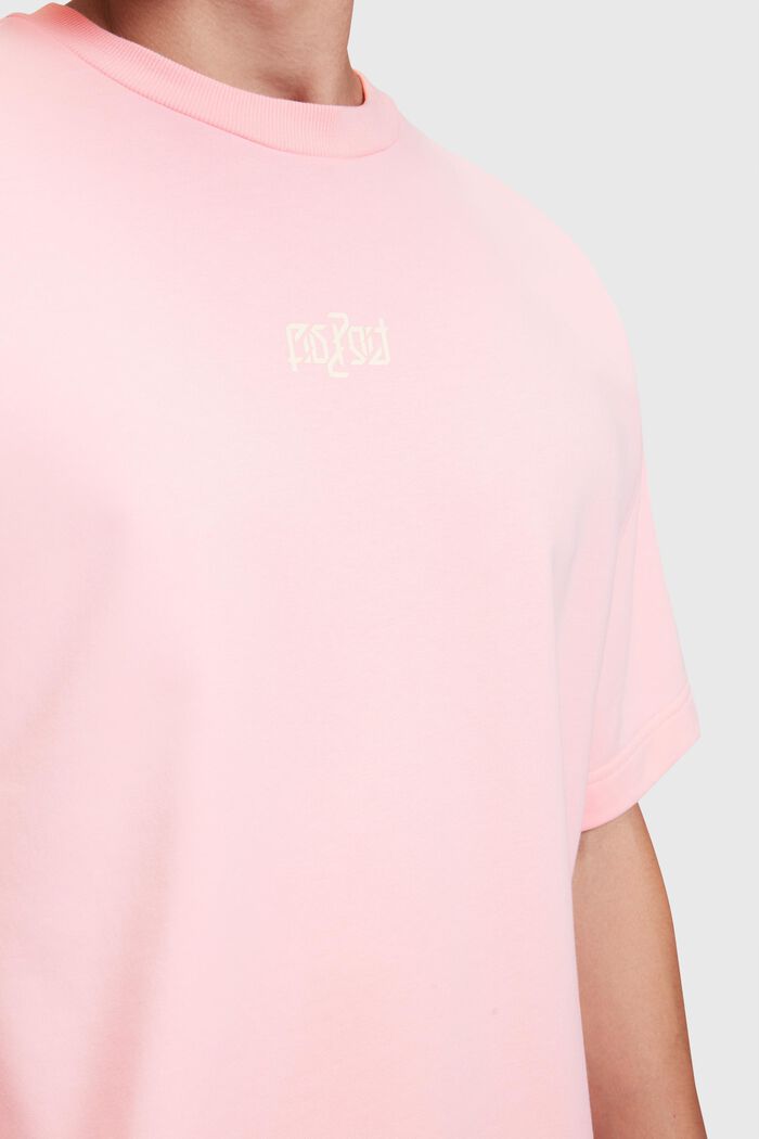 Relaxed Fit sweatshirt med neonprint, LIGHT PINK, detail image number 2