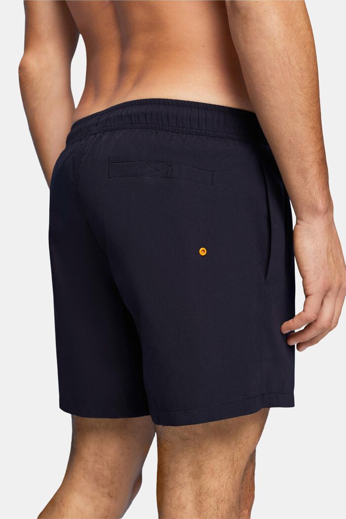 Beach shorts med elastisk linning, NAVY, detail image number 4
