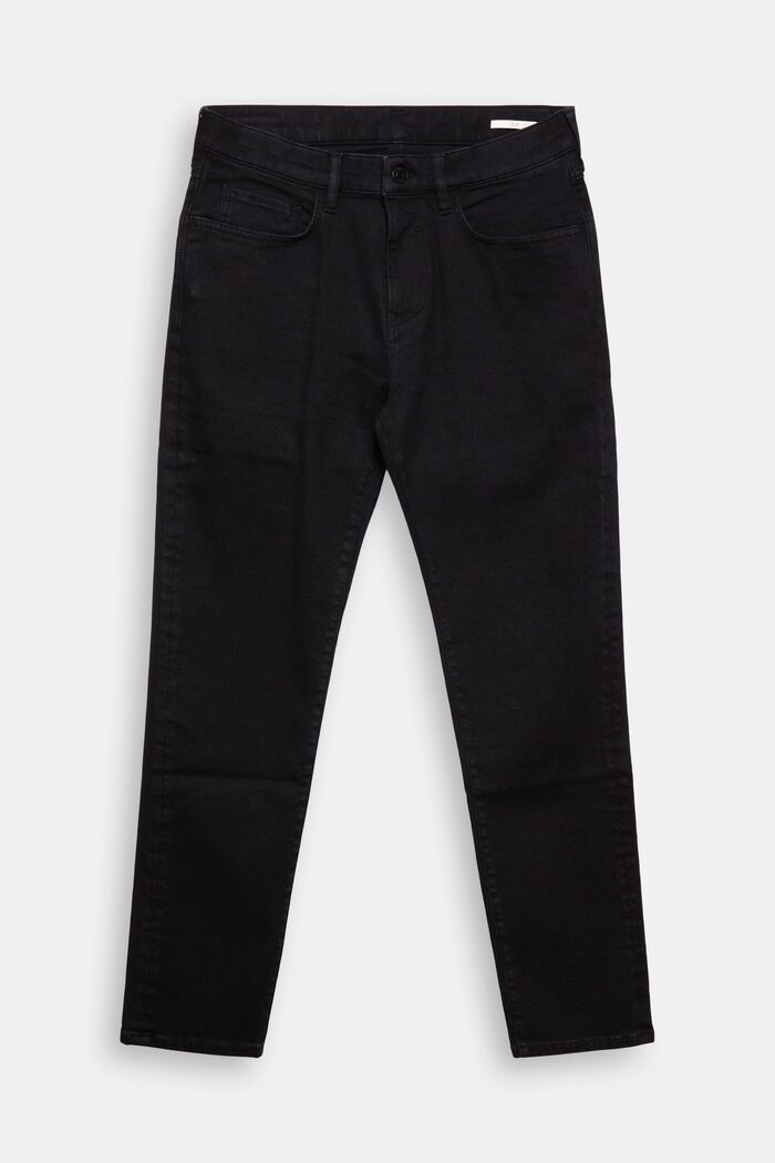 Jeans af økologisk bomuld, BLACK RINSE, detail image number 8