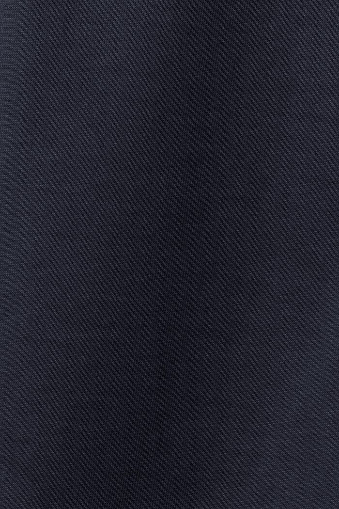 Unisex T-shirt i bomuldsjersey med logo, NAVY, detail image number 5