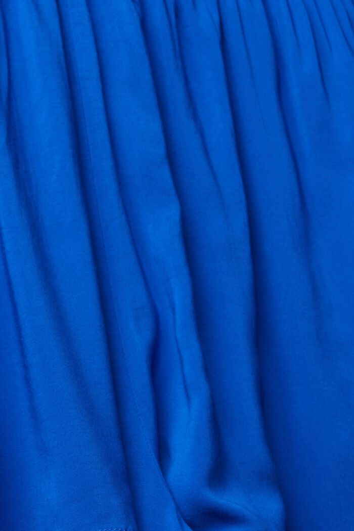 Shorts med kvaster, LENZING™ ECOVERO™, BRIGHT BLUE, detail image number 6