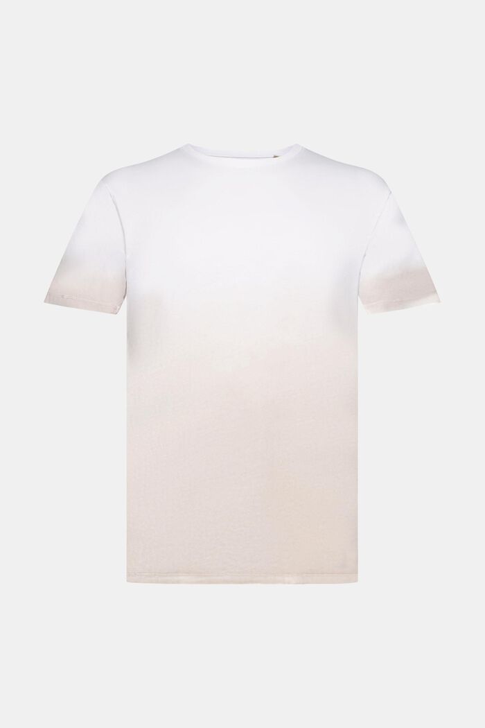Tofarvet, fade-dyed T-shirt, WHITE, detail image number 5
