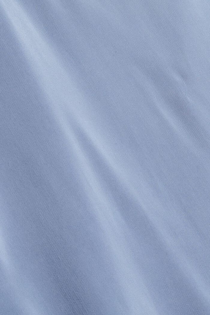 Bluse med LENZING™ ECOVERO™, GREY BLUE, detail image number 4