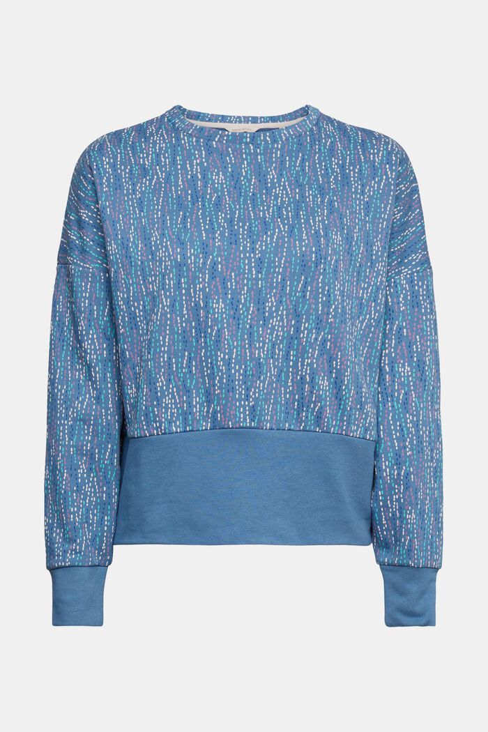 Genanvendte materialer: sweatshirt med mønster