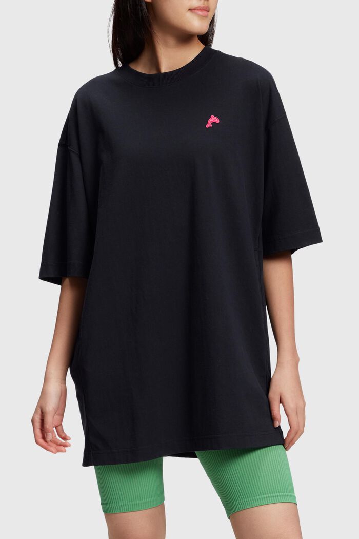 T-shirt-kjole med delfinmærke