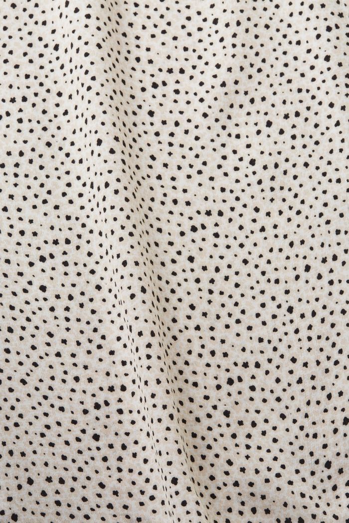 Bluse med mønster, LENZING™ ECOVERO™, NEW WHITE, detail image number 5