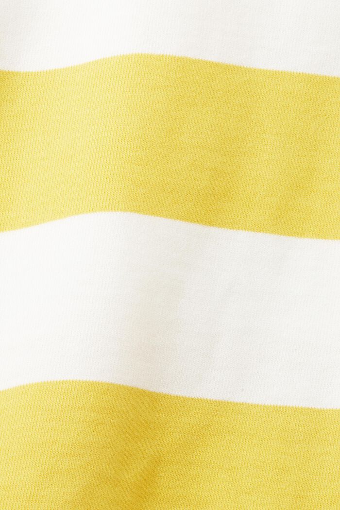 Stribet sweater i bomuld, YELLOW, detail image number 6