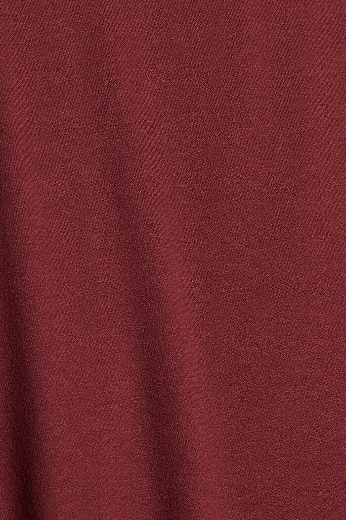 Jerseykjole af LENZING™ ECOVERO™, GARNET RED, detail image number 4