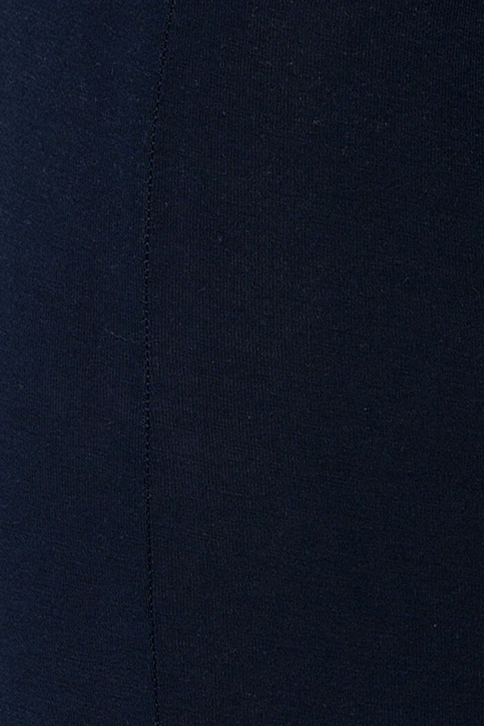 Langærmet ammetop, LENZING™ ECOVERO™, NIGHT BLUE, detail image number 4