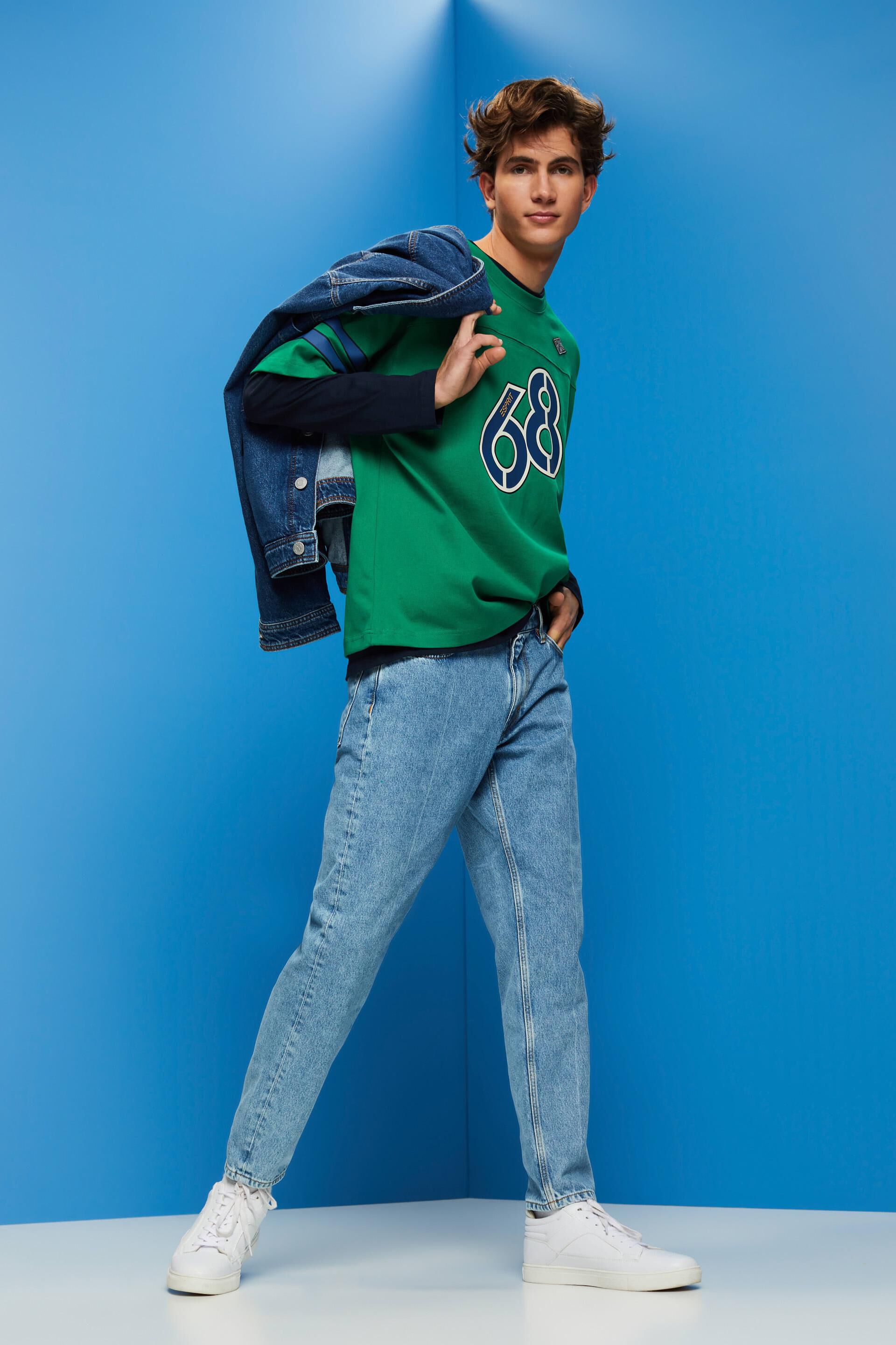 ESPRIT-Retro-jeans i pasform, bæredygtig denim i onlinebutik