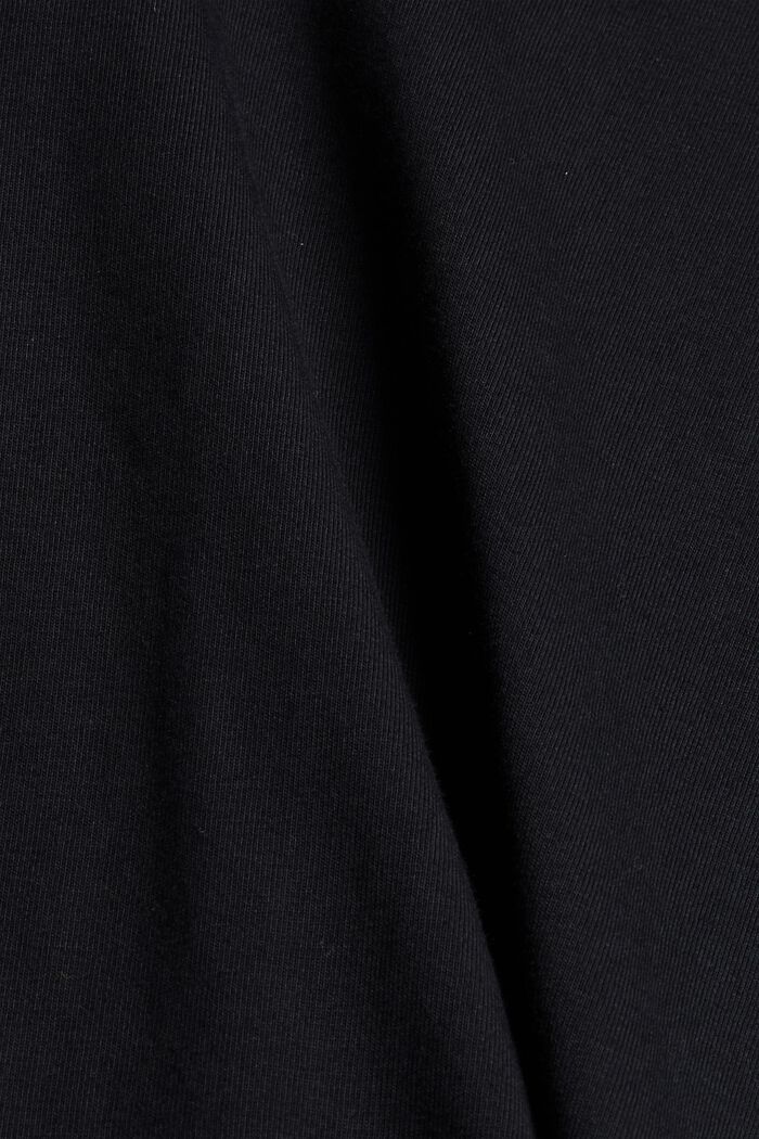 Basis-T-shirt af 100% økobomuld, BLACK, detail image number 4