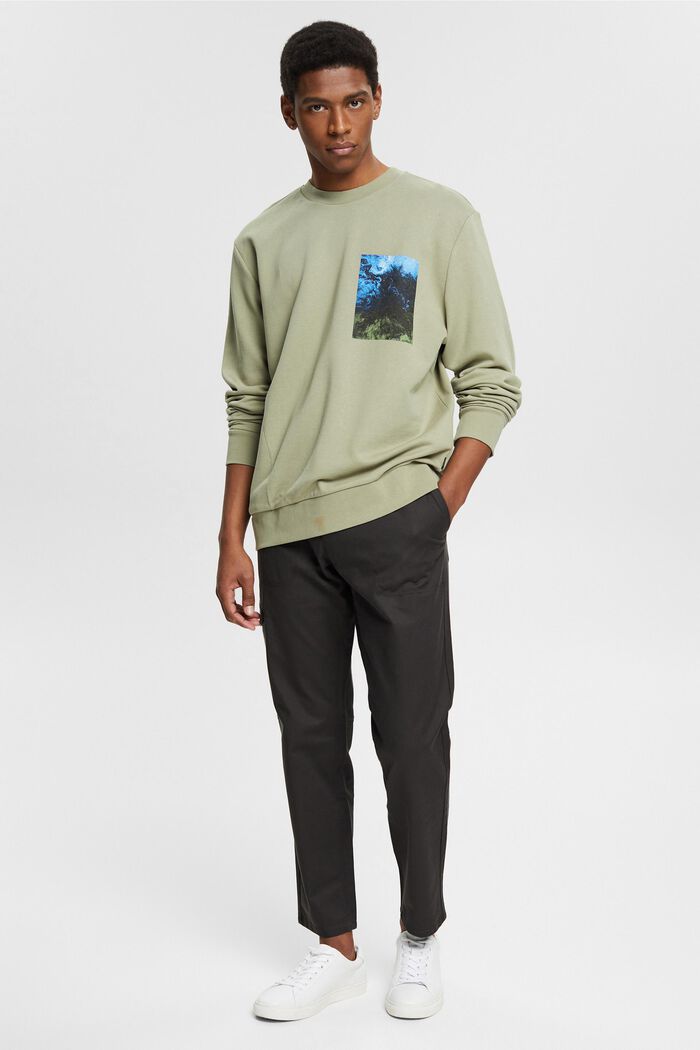 Sweatshirt af bomuldsmix med TENCEL™