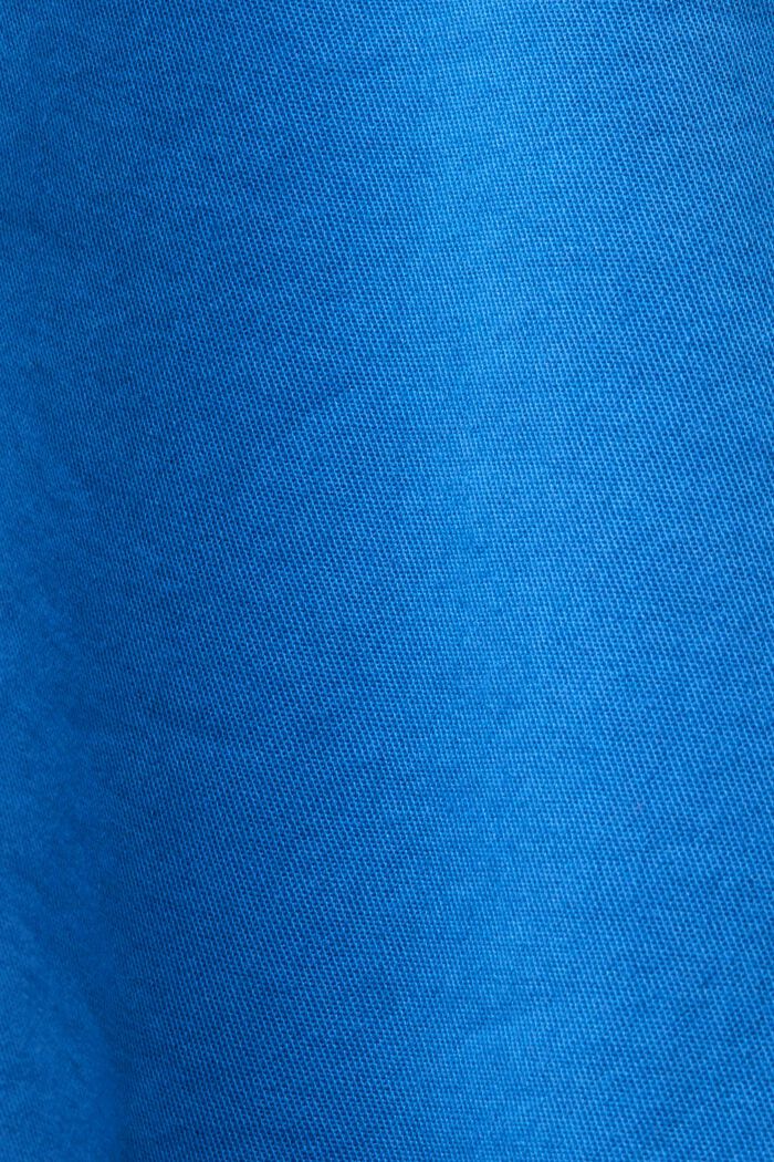 Shorts med fletbælte i raffia, BRIGHT BLUE, detail image number 6