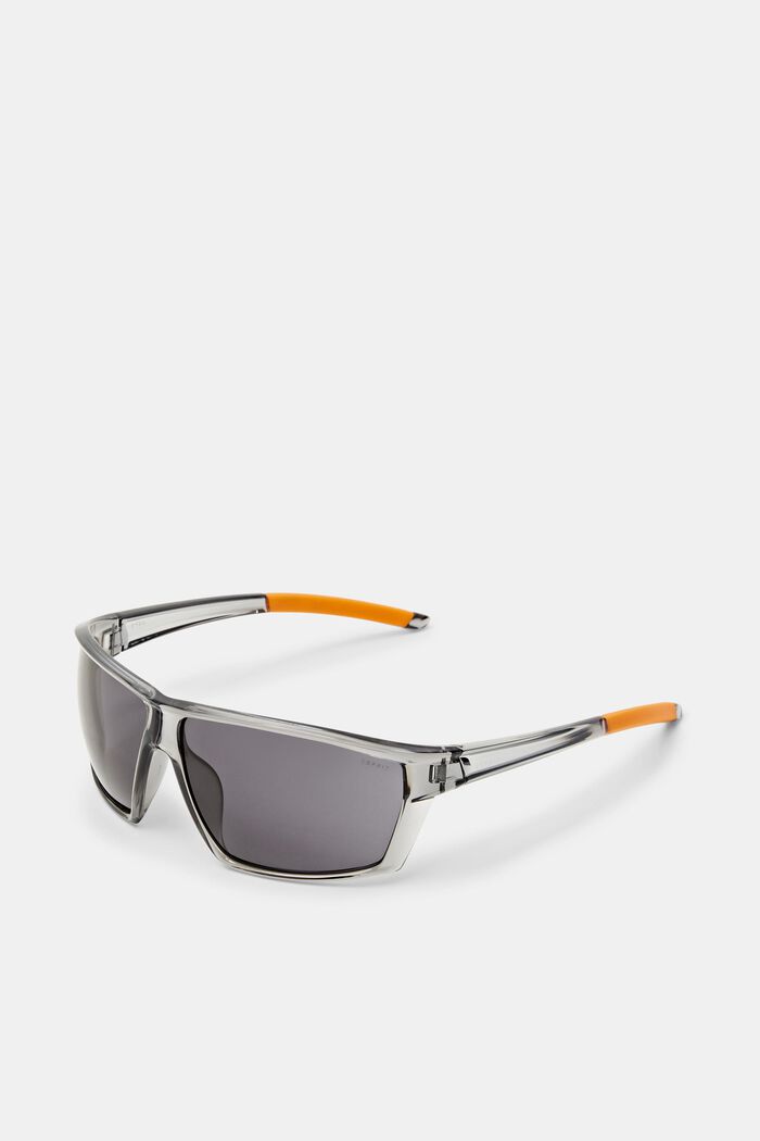 Unisex sportssolbriller, GREY, detail image number 0