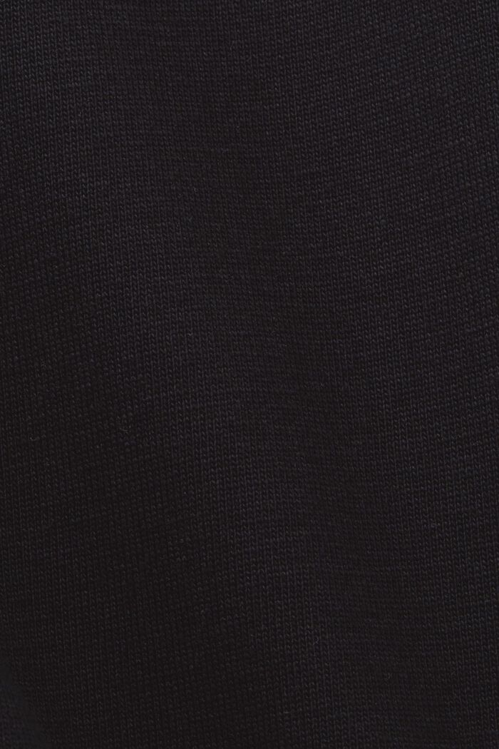 T-shirtkjole i midi-længde, BLACK, detail image number 5