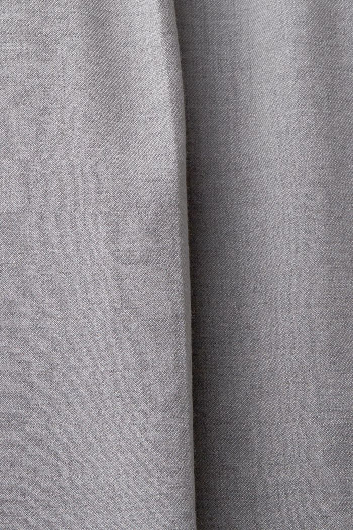 Bukser med slids og lynlås, LIGHT GREY, detail image number 5