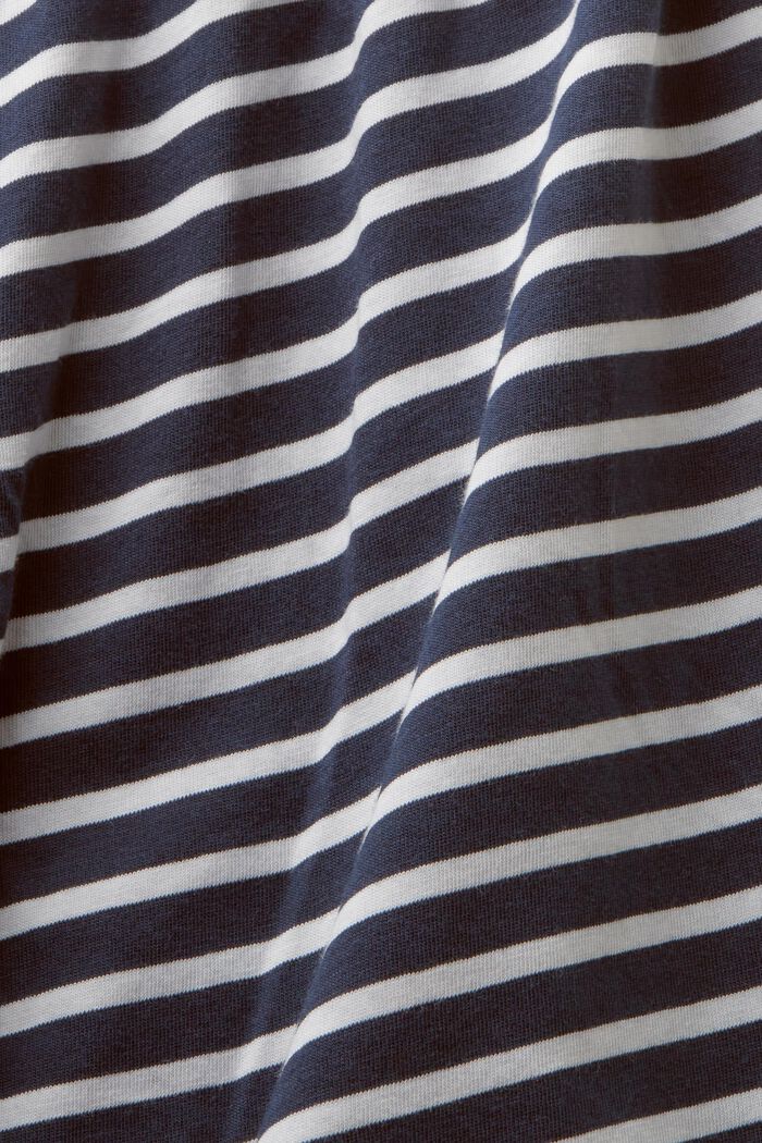 Kort pyjamas i jersey, NAVY, detail image number 4