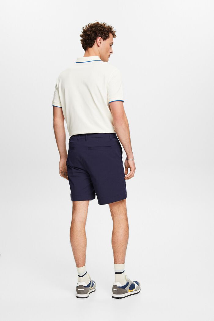 Chino-shorts i stretch-twill, NAVY, detail image number 2