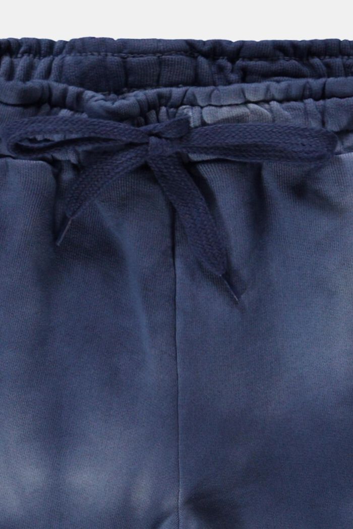 Sweatshorts i batik-look, GREY BLUE, detail image number 2