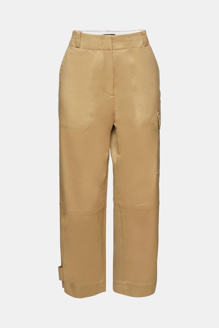 produktion Hælde oversætter ESPRIT-Cropped bukser i cargo-stil i vores onlinebutik