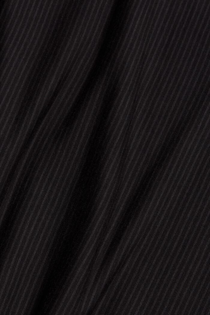 Nattrøje med blonder, LENZING™ ECOVERO™, BLACK, detail image number 4