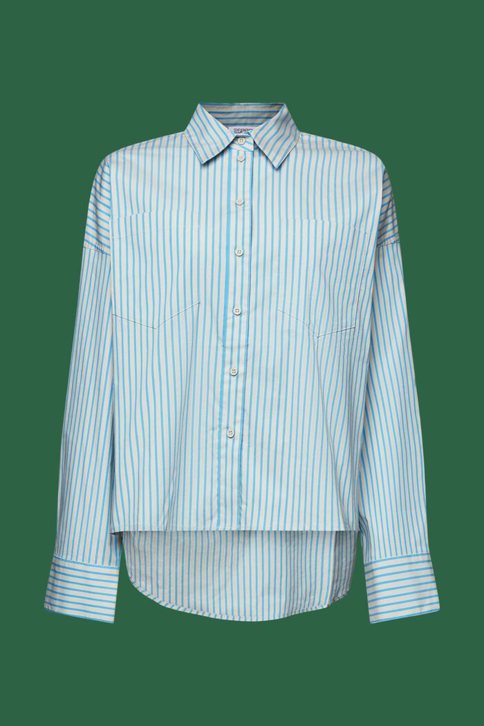 Stribet button down-skjorte, BLUE, detail image number 5