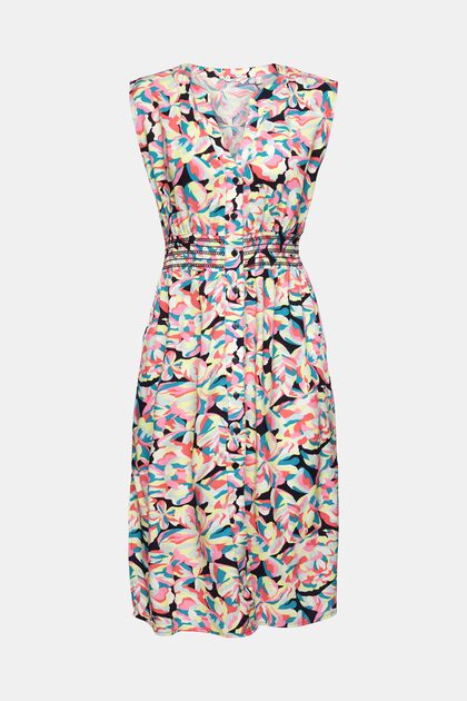 Carilo beach kjole med allover-blomsterprint