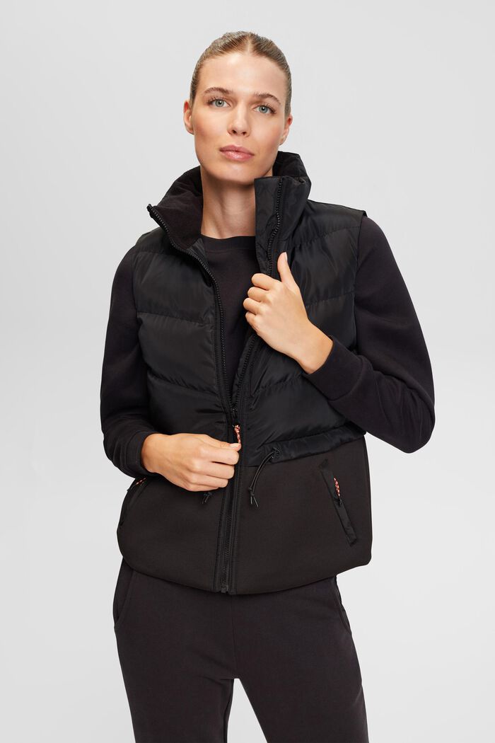 Quiltet vest med 3M™ Thinsulate™-polstring, BLACK, detail image number 0